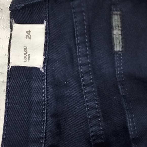 Hudson Brand Lou Lou Style Tuxedo Jeans - Picture 4 of 4